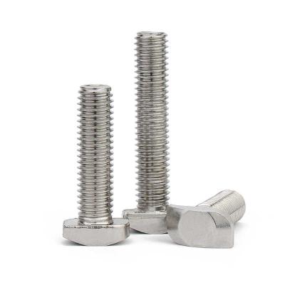 China Stainless Steel T Head Bolts DIN Standard Aluminum Head Bolts for sale