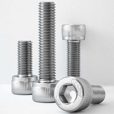 China 304 316 Stainless Steel Hex Bolts , Hex Drive Socket Cap Bolts for sale