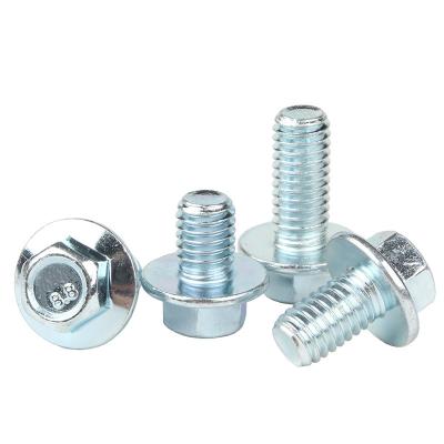 China Aluminum Flanged Hexagon Bolts M6 Galvanized Hex Bolt For Furniture And Machinery for sale