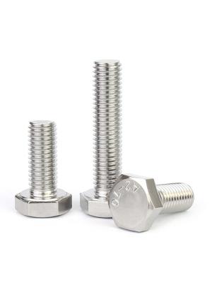 China M8 Carbon Steel Hex Bolt Grade 8.8 Hex Cap Screw Bolt For Industrial Machinery for sale