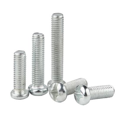 China Cross Recessed Pan Head Screws M3 - M10 Screw 1 Inch Screw for sale