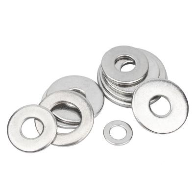 China 304 / 316 Stainless Steel Plain Washers 140 HV Flat Spring Washers for sale