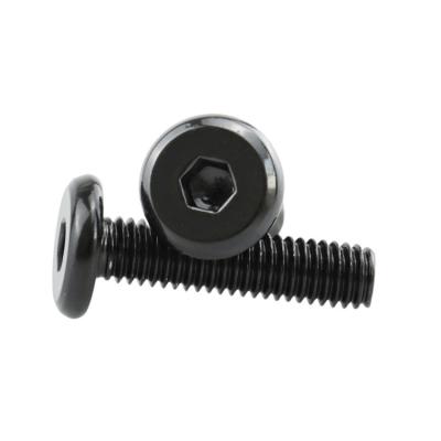 China 0.125 Inch Black Hex Head Screws M5 M6 Pan Head Hexagon Screw for sale