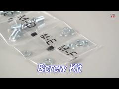 steel tv bracket screw set customized m6 screw assortment