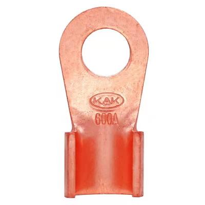 China Power Distribution Device Wire Connection Cable Terminal, OT Open Copper Hook for sale