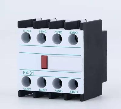 China Auxiliary contact F4/LAD F4-31 of the CJX2/LC1D contactor for sale