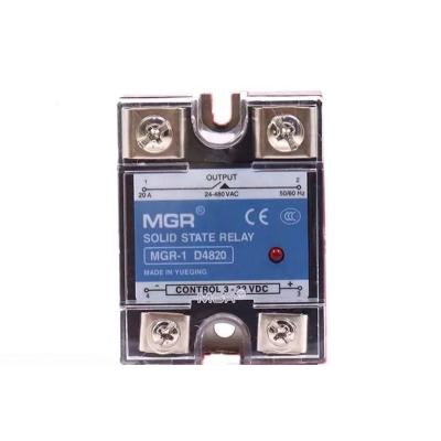 China Factory price sealed MGR-1 D4820 industrial solid state single phase electronic relays are on sale for sale