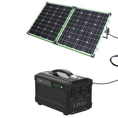 China Home Solar Generator Power Station 3000W/1000W/500W Lithium Portable Power Station For Home Outdoor Use for sale