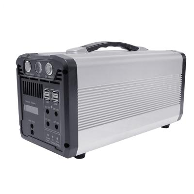 China Outdoor portable camping power station 1000w 220v telecommunication camp solar generator for sale