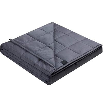 China Premium Anti-Static Cotton Supply FEISTEL Heavy Blanket 100% Glass Beads Adult Weighted Blanket for sale