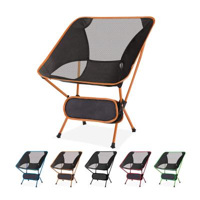 China Modern Camping Chair For Outdoor Aluminum Camping Travel Fishing Hiking Ultralight Portable Folding Chair for sale