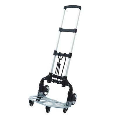 China Moving Objects Folding Foldable Stair Climbing Cart with Bungee Rope and Rubber Wheels for sale