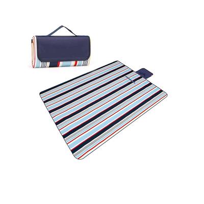 China Waterproof Foldable Picnic Blanket Boho 600D Oxford Water Proof Picnic Blanket Cozy Outdoor Picnic Blanket Fabric With Packing for sale