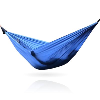 China Lightweight Camping Swings Single Yoga Aerial Hammock Portable Hammock For Outdoor Indoor Tree Straps for sale