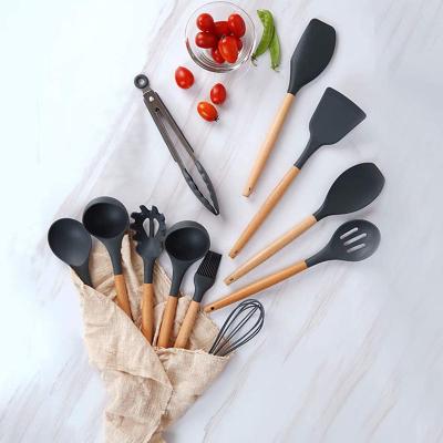 China Sustainable Household Silicone Cooking Tools Hot Sale Kitchenware Silicone Utensil Set Best Choice For Wholesaler And Amazon for sale