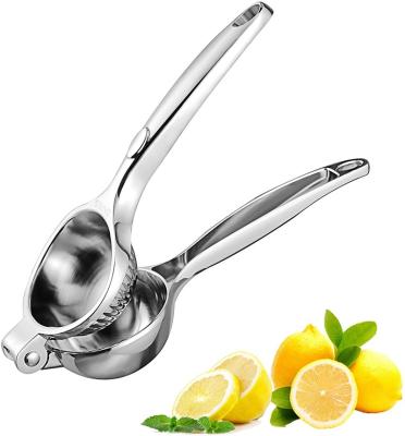 China Food Grade Stainless Steel Hand Press Viable Manual Juicer For Grape Citrus Lemon Orange Squeezer for sale