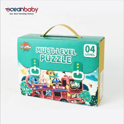 China Safe and Non-Toxic Game Puzzle Suitcase Design Suitcase Design Puzzle for sale