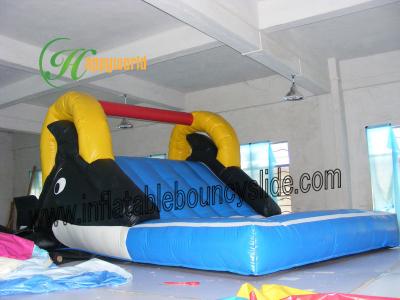 China Custom Kids Outdoor Inflatable Pool Water Slide For Rental Business for sale