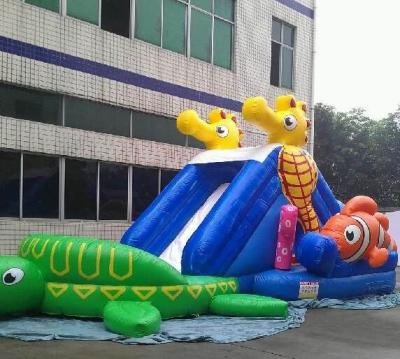 China EN14960 Commercial Outdoor Inflatable Water Slide For Playground for sale