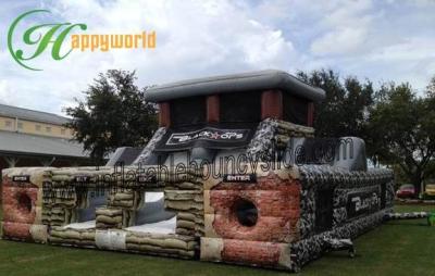 China 0.55mm PVC Tarpaulin Inflatable Fun City House , Inflatable Fun Park for sale