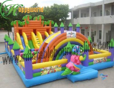 China En71 Children Inflatable Fun City Amusement Park For Rental Business for sale