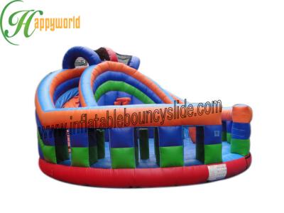 China Outside Inflatable Combo Jumping Castle With Obstacle Course Bounce House for sale