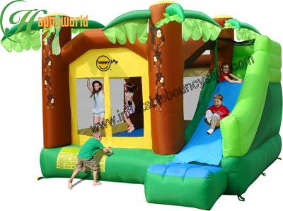 China Outdoor 2 In 1 Inflatable Combo With Slide For Children Playground for sale