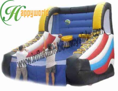 China ODM PVC Inflatable Basketball Game , Inflatable Sport Game For Kids for sale