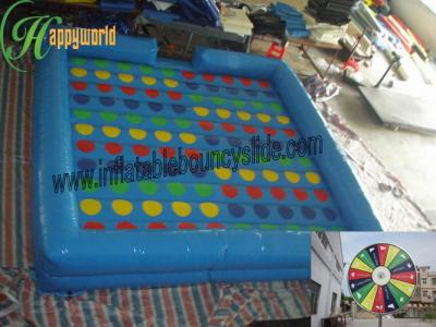 China Attractive Inflatable Twister Game With Foot And Hand For Children And Adult for sale