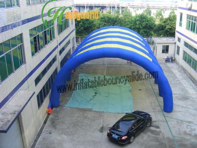 China Promotional garage air inflatable tent Commercial Grade 0.45mm 1000D for sale