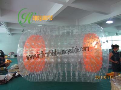 China Rent Human Inflatable Bumper Ball , Commercial Roll Inside Inflatable Ball for sale