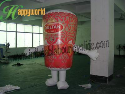 China Promotion Commercial Blow Up Advertising Signs / Inflatable Beverages Can for sale