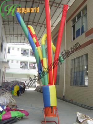 China Sinais de propaganda infláveis exteriores do dançarino do ar alugado com nylon durável do Pvc à venda