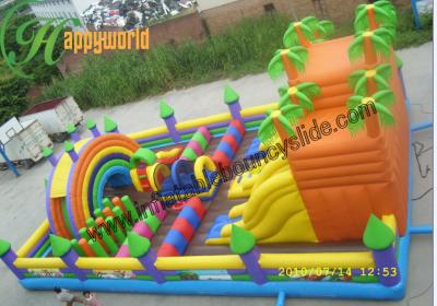 China SGS Passed  Children Inflatable Fun City Amusement Park For Rental Business Or Playground Playing For Party Or Event for sale