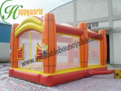 China OEM / ODM Rent Desert Cavalry Inflatable Bouncy Castle With Ball Pool for sale