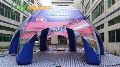 Cina Tenda gonfiabile stretta dell'aria del ragno di stampa di Digital, tenda di InflatableTailgate con sei gambe in vendita