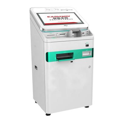 China Wholesale Multifunctional Vertical Intelligent Cash Machine Bank Teller Machine 35AG-1210 With Face Recognition for sale