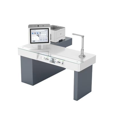 China Visualized bank bank business smart deskr integrated business handling intelligent counter counter machine for sale