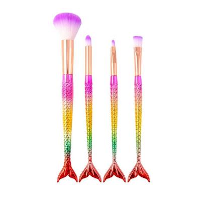 China Angular Blush Makeup Brush Multi Color Multi Color Makeup Brush Multi Color Changing Metal Piece Handle Makeup Brush Multi Color Progressive Blusher Brush Eyeshadow Brush Powder Blusher Brush Eyebrow Br for sale