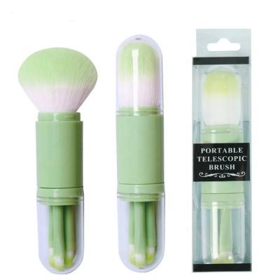 China Angular Blush Professional Makeup Brush 4pcs Makeup Set Brush Private Label Brand New Design 2023 for sale