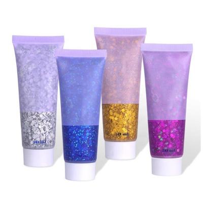 China Portable Hot Sale Shimmer Powder Splash Liquid Eyeshadow Bling Holographic Cosmetics for sale