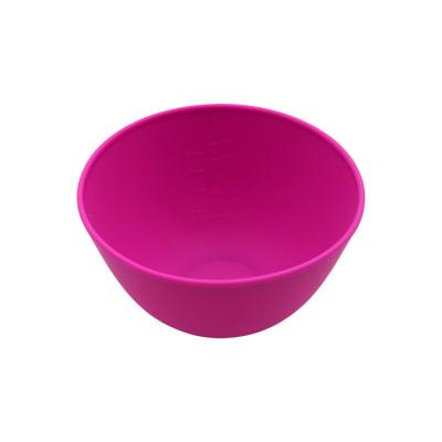 China Diy Custom Facial Mask Silicone Small Cosmetic Facial Mask Mixing Bowls for sale