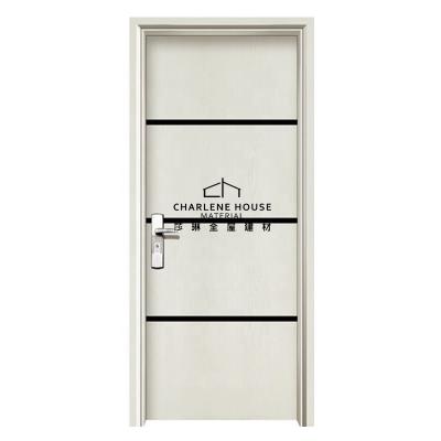 China Eco-Friendly Transfer Door Traditional Wpc Room Interior Door Design for sale