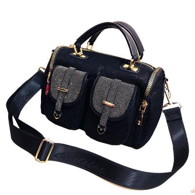 China Fashion / Daily Use Rhinestone Sequins Bag New Ladies Large Capacity One Shoulder Cross - Body Bag Leisure Handbag for sale