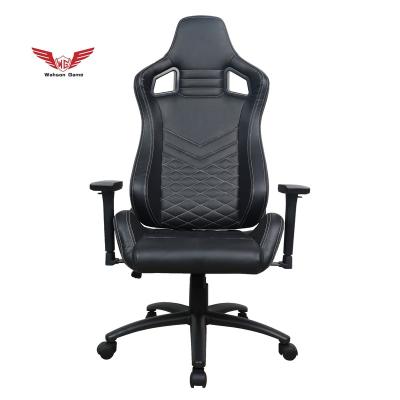 China (Size)Adjustable Wholesale Cheap Black White Gaming Racing Desk Gaming Gamer Seat Chairs for sale