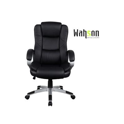 China Office Leather Chair (Height) Adjustable High Quality Computer Chair for sale