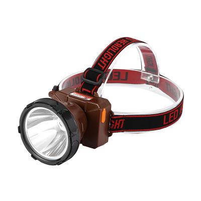 China LED Headlight Bald Head Flashlight Camping Strong Port Outdoor Long Range Charging Hunting Night Fishing Xenon Mining Small Headlight for sale