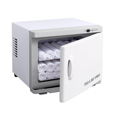 China HOT AND COLD beauty salon disinfection towel heating and cabinet cold spa for sale