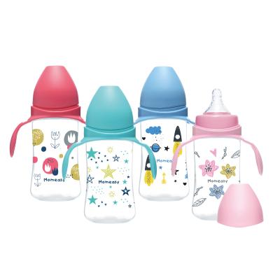 China 240ml/8oz BPA Free Wide Neck PP Baby Feeding Bottle Baby Feeding Bottle for sale