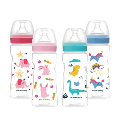 China 240ml/8oz BPA Free Wide Neck PP Baby Feeding Bottle Baby Feeding Bottle for sale